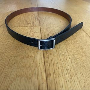 Black Leather Belt